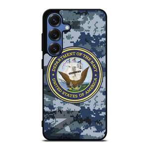 US NAVY CAMO LOGO Samsung Galaxy S25 Case US NAVY CAMO LOGO Samsung Galaxy S25 Case