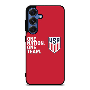USA SOCCER ONE NATION ONE TEAM Samsung Galaxy S25 Case USA SOCCER ONE NATION ONE TEAM Samsung Galaxy S25 Case