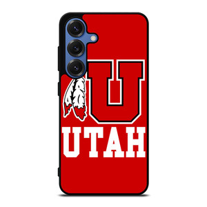 UTAH UTES FOOTBALL LOGO 2 Samsung Galaxy S25 Case UTAH UTES FOOTBALL LOGO 2 Samsung Galaxy S25 Case