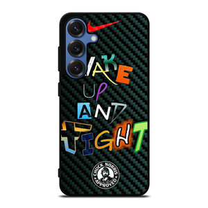 WAKE UP AND TIGHT NIKE Samsung Galaxy S25 Case WAKE UP AND TIGHT NIKE Samsung Galaxy S25 Case
