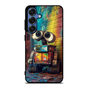 WALL E ROBOT COLORFUL Samsung Galaxy S25 Case WALL E ROBOT COLORFUL Samsung Galaxy S25 Case