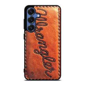 WRANGLER JEANS LOGO LEATHER Samsung Galaxy S25 Case WRANGLER JEANS LOGO LEATHER Samsung Galaxy S25 Case