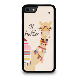 KATE SPADE CAMEL OH HELLO iPhone SE 2020 Case KATE SPADE CAMEL OH HELLO iPhone SE 2020 Case