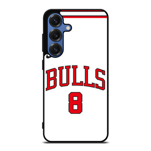 ZACH LAVINE CHICAGO BULLS WHITE Samsung Galaxy S25 Case ZACH LAVINE CHICAGO BULLS WHITE Samsung Galaxy S25 Case