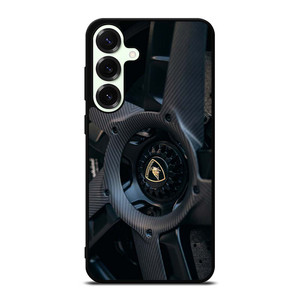 LAMBORGHINI CARBON WHEEL Samsung Galaxy S25 Plus Case LAMBORGHINI CARBON WHEEL Samsung Galaxy S25 Plus Case