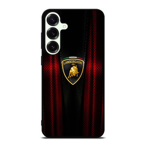 LAMBORGHINI RED CARBON Samsung Galaxy S25 Plus Case LAMBORGHINI RED CARBON Samsung Galaxy S25 Plus Case