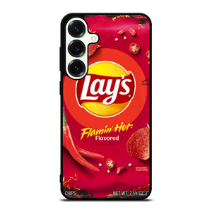 LAYS CHIPS FLAMIN HOT FLAVORED Samsung Galaxy S25 Plus Case