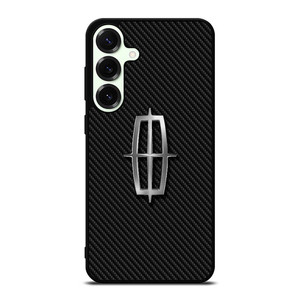 LINCOLN MOTOR LOGO CARBON Samsung Galaxy S25 Plus Case