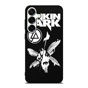LINKIN PARK LOGO CARBON Samsung Galaxy S25 Plus Case