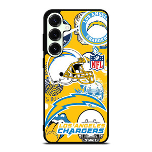 LOS ANGELES CHARGERS NFL STICKER BOMB Samsung Galaxy S25 Plus Case