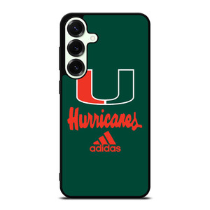 MIAMI HURRICANES GREEN LOGO Samsung Galaxy S25 Plus Case