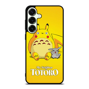 MY NEIGHBOR TOTORO X PIKACHU POKEMON Samsung Galaxy S25 Plus Case