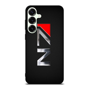 N7 MASS EFFECT CARBON LOGO Samsung Galaxy S25 Plus Case