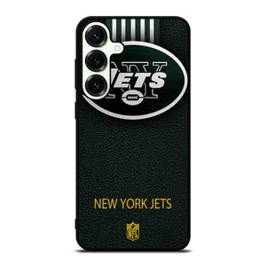 NEW YORK JETS LEATHER LOGO Samsung Galaxy S25 Plus Case