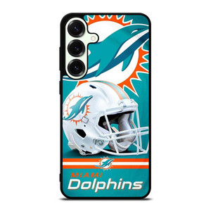 NFL MIAMI DOLPHINS HELMET LOGO Samsung Galaxy S25 Plus Case NFL MIAMI DOLPHINS HELMET LOGO Samsung Galaxy S25 Plus Case