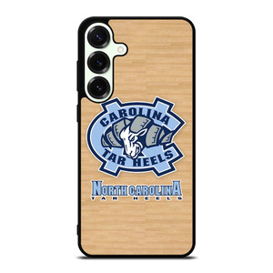 NORTH CAROLINA TAR HEELS WOODEN LOGO Samsung Galaxy S25 Plus Case