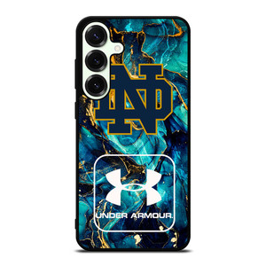 NOTRE DAME VS UNDER ARMOUR MARBLE BLUE Samsung Galaxy S25 Plus Case NOTRE DAME VS UNDER ARMOUR MARBLE BLUE Samsung Galaxy S25 Plus Case