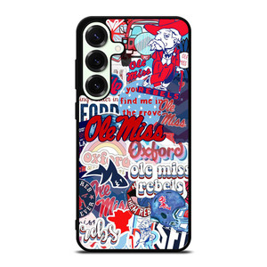 OLE MISS BASEBALL COLLAGE Samsung Galaxy S25 Plus Case