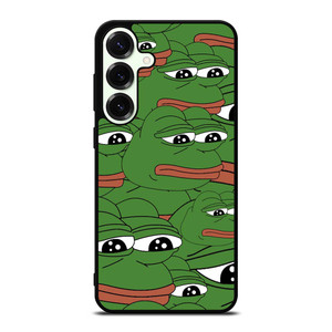 PEPE THE FROG PATTERN Samsung Galaxy S25 Plus Case PEPE THE FROG PATTERN Samsung Galaxy S25 Plus Case