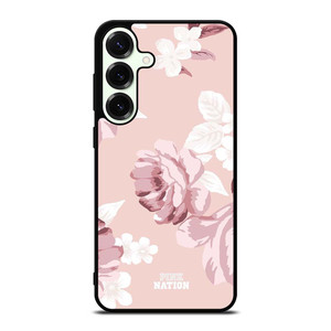 PINK VICTORIA'S SECRET FLOWER Samsung Galaxy S25 Plus Case