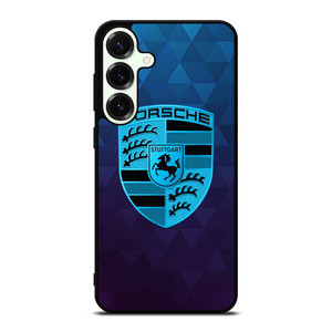 PORSCHE CAR BLUE LOGO Samsung Galaxy S25 Plus Case PORSCHE CAR BLUE LOGO Samsung Galaxy S25 Plus Case