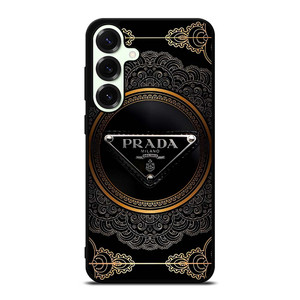 PRADA MILANO BLACK GOLD Samsung Galaxy S25 Plus Case