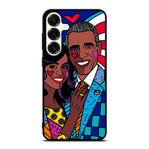 ROMERO BRITTO BARACK OBAMA Samsung Galaxy S25 Plus Case ROMERO BRITTO BARACK OBAMA Samsung Galaxy S25 Plus Case