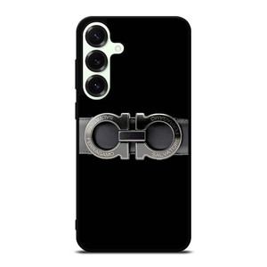 SALVATORE FERRAGAMO BELT BLACK Samsung Galaxy S25 Plus Case SALVATORE FERRAGAMO BELT BLACK Samsung Galaxy S25 Plus Case