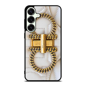 SALVATORE FERRAGAMO EMBLEM Samsung Galaxy S25 Plus Case SALVATORE FERRAGAMO EMBLEM Samsung Galaxy S25 Plus Case
