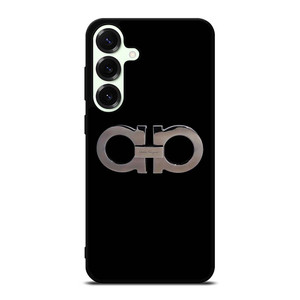 SALVATORE FERRAGAMO LOGO BLACK Samsung Galaxy S25 Plus Case SALVATORE FERRAGAMO LOGO BLACK Samsung Galaxy S25 Plus Case