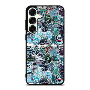 SEATTLE KRAKEN OCTOPUS COLLAGE Samsung Galaxy S25 Plus Case