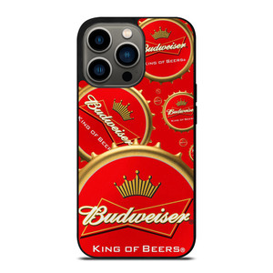 BUDWEISER BOTTLE CAP LOGO iPhone 13 Pro Case BUDWEISER BOTTLE CAP LOGO iPhone 13 Pro Case