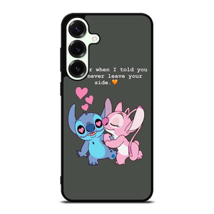 STITCH AND GIRLFRIEND LOVE QUOTE Samsung Galaxy S25 Plus Case STITCH AND GIRLFRIEND LOVE QUOTE Samsung Galaxy S25 Plus Case