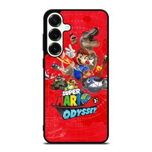SUPER MARIO ODYSSEY GAME Samsung Galaxy S25 Plus Case SUPER MARIO ODYSSEY GAME Samsung Galaxy S25 Plus Case