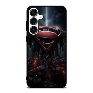 SUPERMAN DARK LOGO ICON Samsung Galaxy S25 Plus Case