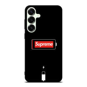 SUPREME PHONE LOW BATTERY Samsung Galaxy S25 Plus Case SUPREME PHONE LOW BATTERY Samsung Galaxy S25 Plus Case