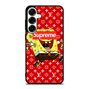 SUPREME SPONGEBOB Samsung Galaxy S25 Plus Case