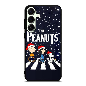THE PEANUTS SNOOPY BEATLES CHRISTMAS Samsung Galaxy S25 Plus Case