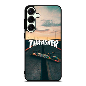 THRASHER LOGO SKATEBOARD MAGAZINE  Samsung Galaxy S25 Plus Case