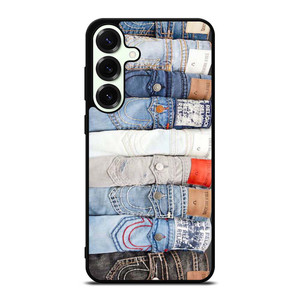 TRUE RELIGION BRAND JEANS COLLAGE Samsung Galaxy S25 Plus Case
