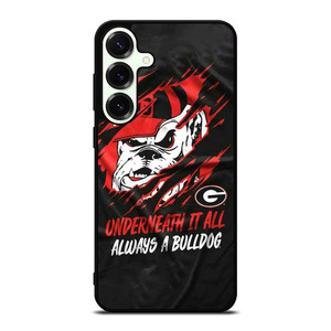 UGA GEORGIA BULLDOGS UNDERNEATH IT ALL Samsung Galaxy S25 Plus Case