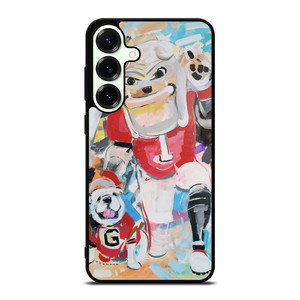 UNIVERSITY OF GEORGIA BULLDOGS UGA ART Samsung Galaxy S25 Plus Case