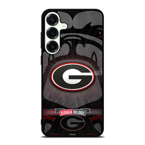 UNIVERSITY OF GEORGIA BULLDOGS UGA BLACK Samsung Galaxy S25 Plus Case