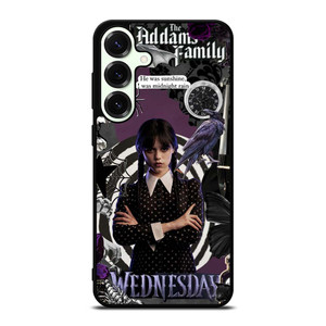 WEDNESDAY ADDAMS FAMILY SERIES Samsung Galaxy S25 Plus Case WEDNESDAY ADDAMS FAMILY SERIES Samsung Galaxy S25 Plus Case