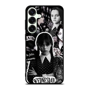 WEDNESDAY ADDAMS MOVIES COLLAGE Samsung Galaxy S25 Plus Case WEDNESDAY ADDAMS MOVIES COLLAGE Samsung Galaxy S25 Plus Case