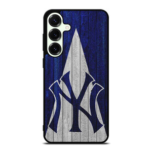 WOODEN LOGO NEW YORK YANKEES Samsung Galaxy S25 Plus Case WOODEN LOGO NEW YORK YANKEES Samsung Galaxy S25 Plus Case