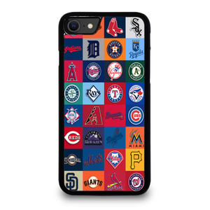 MAJOR BASEBALL LEAGUE CLUB COLLAGE iPhone SE 2020 Case