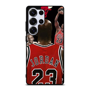 MICHAEL JORDAN CHICAGO BULLS COLLAGE Samsung Galaxy S25 Ultra Case