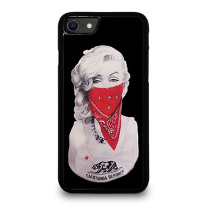 MARILYN MONROE RED BANDANA GANGSTER iPhone SE 2020 Case MARILYN MONROE RED BANDANA GANGSTER iPhone SE 2020 Case