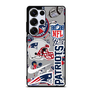 NEW ENGLAND PATRIOTS NFL STICKER BOMB Samsung Galaxy S25 Ultra Case NEW ENGLAND PATRIOTS NFL STICKER BOMB Samsung Galaxy S25 Ultra Case